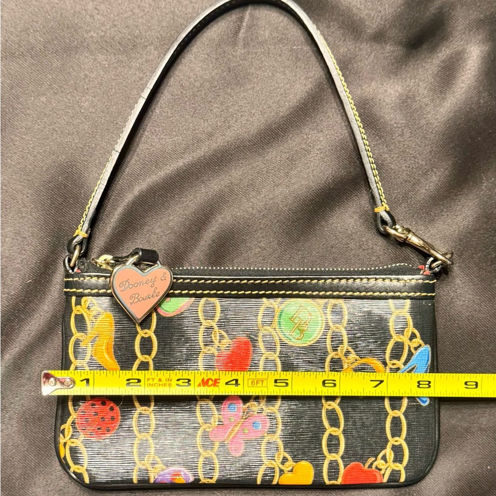 ✨ VINTAGE Dooney & Bourke Charms Collection Wristlet - PRISTINE/UNUSED ✨ - Picture 3 of 6